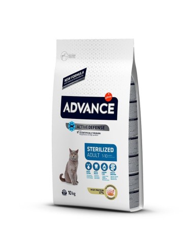 Comida para Gato ADVANCE Sterilized Pavo 10kg